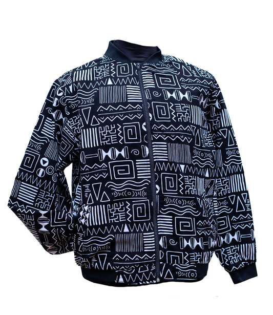 Digital Grid Jacket