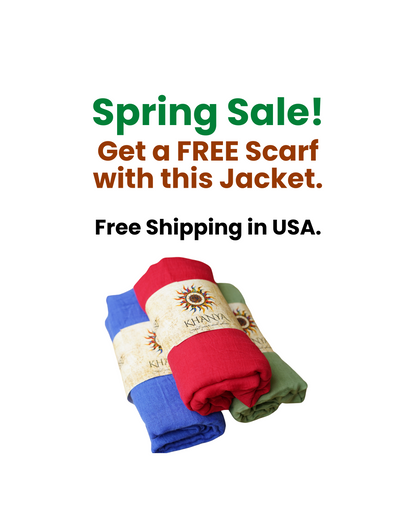 Wave Jacket (Plus free scarf).